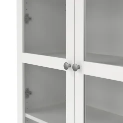 Hioshop Roma vitrinekast 2 deuren wit