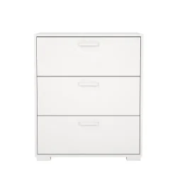 Hioshop Sofia ladekast 3 lades wit