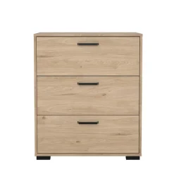 Hioshop Sofia ladekast 3 lades eikdecor