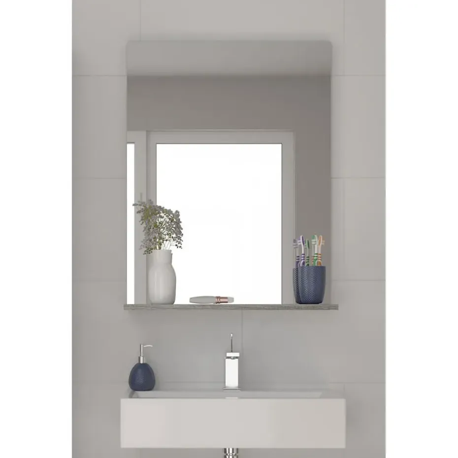 Hioshop Soul spiegel bad 1 plank