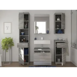 Hioshop Soul spiegel bad 1 plank