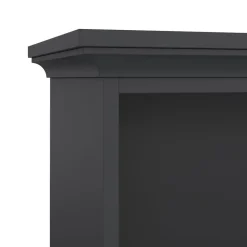 Hioshop Venedig wandkast 5 vakken mat grijs