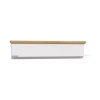 Hioshop Verona wandplank wit- eik decor