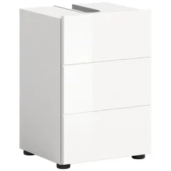 Hioshop Vira wastafel 1 deur wit hoogglans- wit