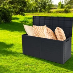 HIXA Opbergbox 240L -Zwart