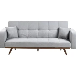 HJULBY - Driezitsbank - Donkergrijs - Polyester