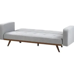 HJULBY - Driezitsbank - Donkergrijs - Polyester