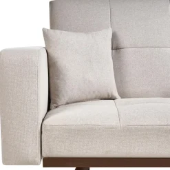 HJULBY - Driezitsbank - Lichtbeige - Polyester