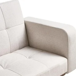 HJULBY - Driezitsbank - Lichtbeige - Polyester