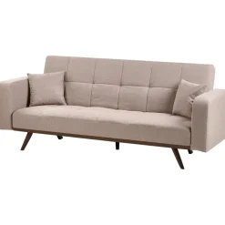 HJULBY - Driezitsbank - Lichtbruin - Polyester