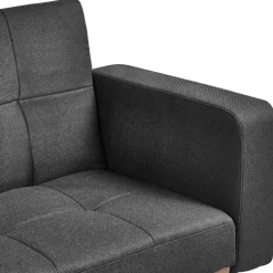 HJULBY - Driezitsbank - Zwart - Polyester