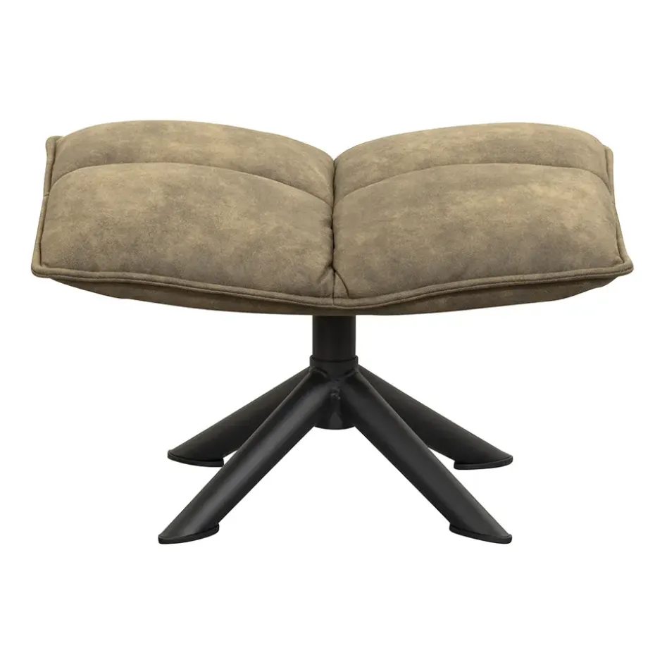 Hocker Clayton - groen - 45x64x41,50 cm