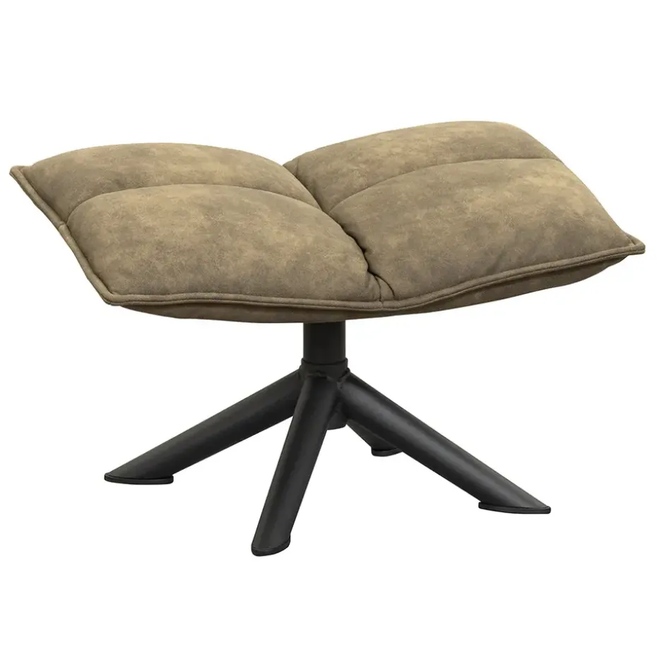 Hocker Clayton - groen - 45x64x41,50 cm