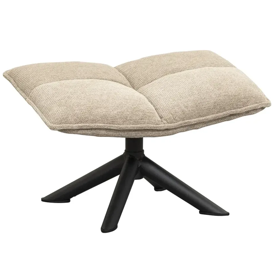 Hocker Clayton - taupe - 45x64x41,50 cm