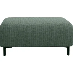 Hocker Elsa - stof Eden - saliegroen