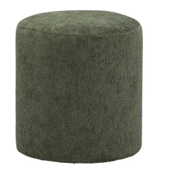 Hocker Wenen - groen - 40xØ37 cm
