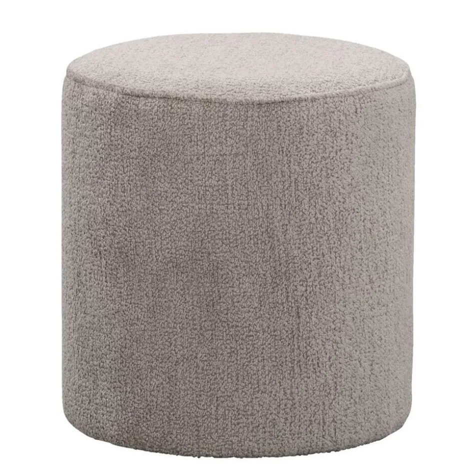 Hocker Wenen - taupe - 40xØ37 cm