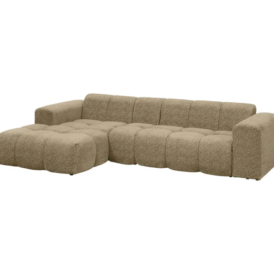 Hoekbank Beau links - Raven - taupe