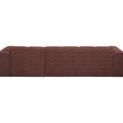 Hoekbank Beau rechts - Raven - wijnrood