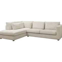 Hoekbank Chelsea links - Cyclamen - off-white