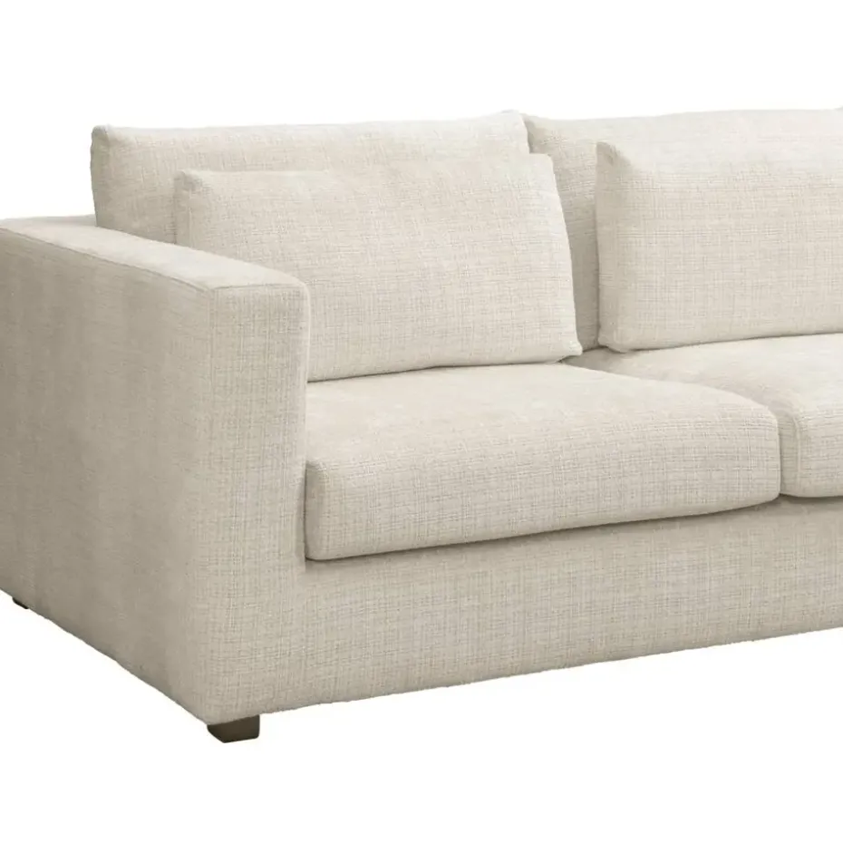 Hoekbank Chelsea rechts - Cyclamen - off-white