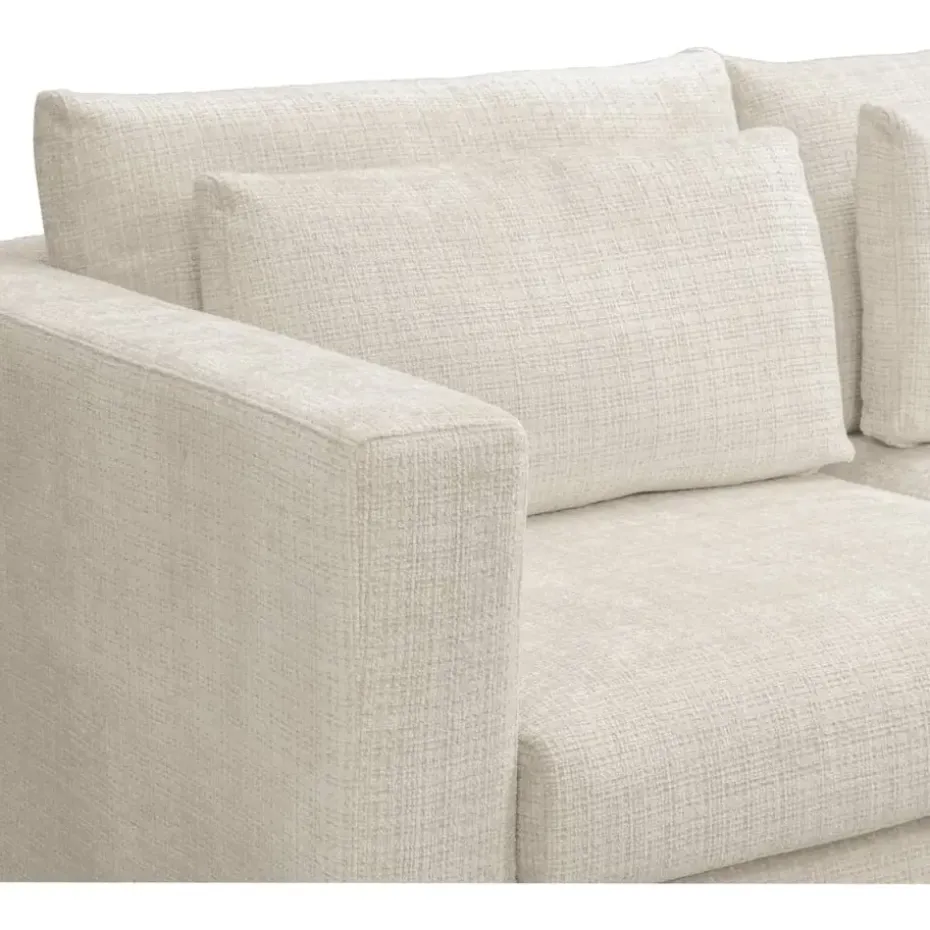 Hoekbank Chelsea rechts - Cyclamen - off-white