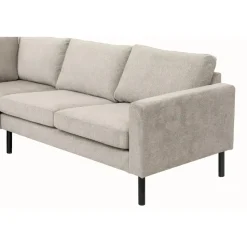 Hoekbank Collin links - crème