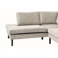 Hoekbank Collin links - crème