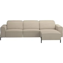 Hoekbank Dave rechts - elektrisch verstelbaar - taupe