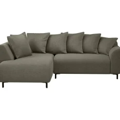 Hoekbank Elsa links - stof Eden - mokka