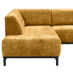 Hoekbank Lola links - okergeel