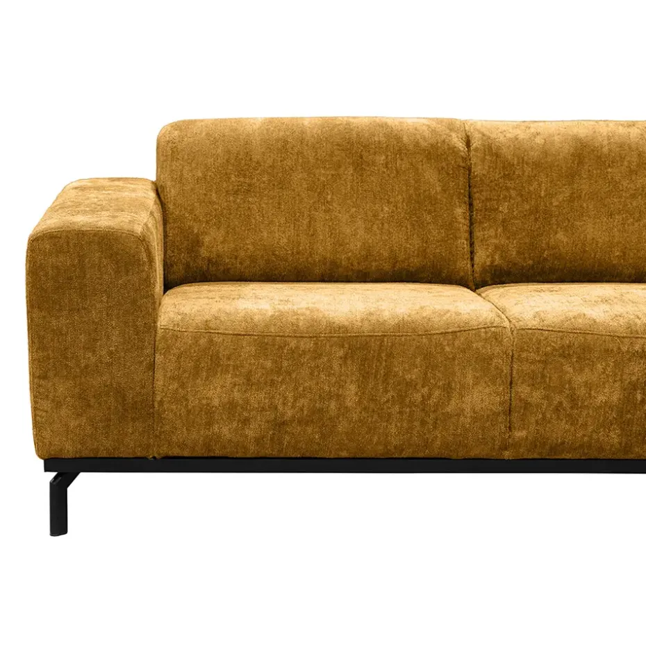 Hoekbank Lola rechts - okergeel