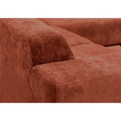 Hoekbank Lola rechts - terracotta