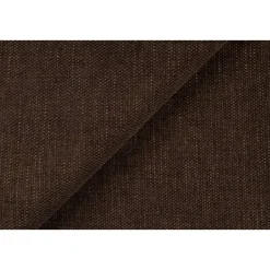 Hoekbank Luna rond - stof Rebel - bruin