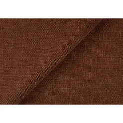 Hoekbank Luna rond - stof Rebel - terracotta