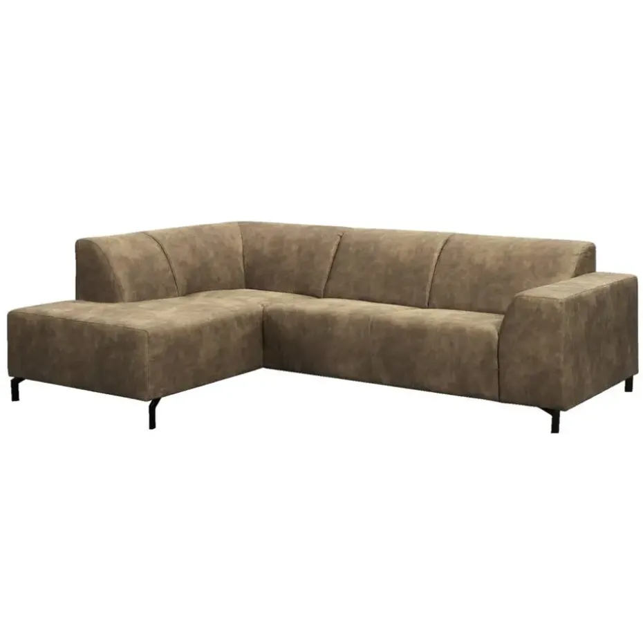 Hoekbank Noud links - taupe