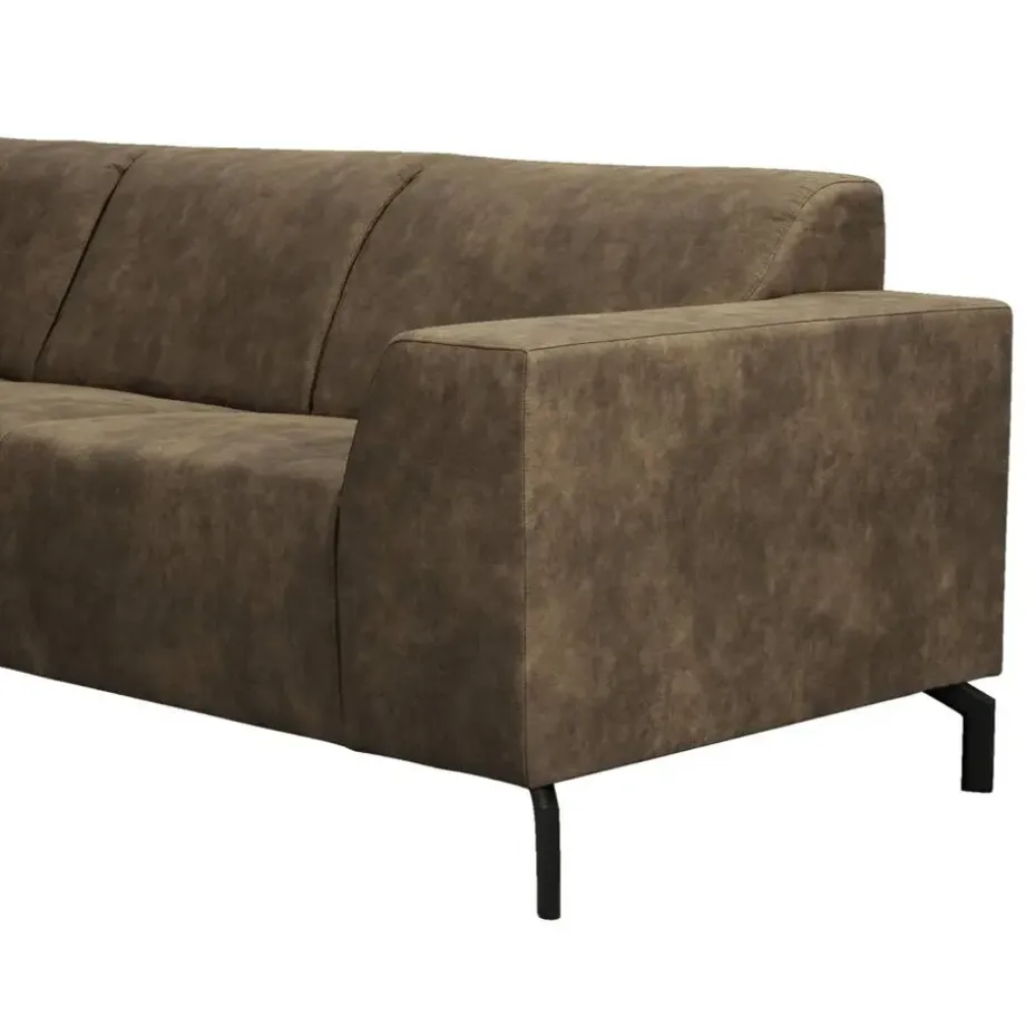 Hoekbank Noud links - taupe