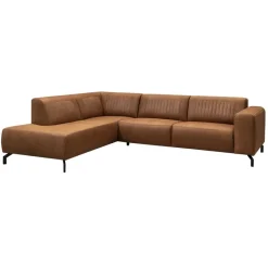 Hoekbank Otis links - kastanje