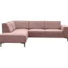 Hoekbank Romy links - roze