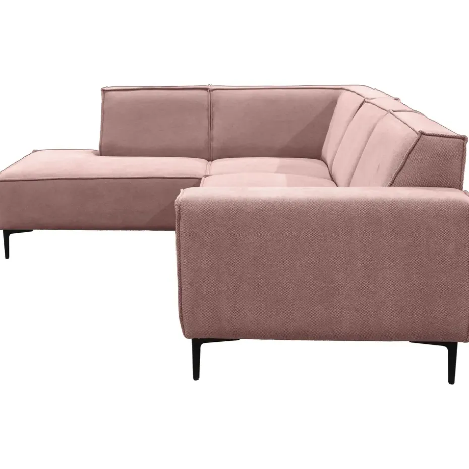 Hoekbank Romy links - roze