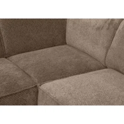 Hoekbank Romy links - stof Egon - taupe