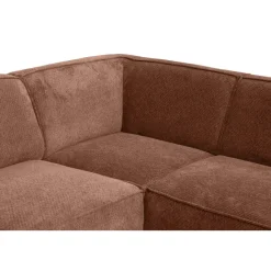 Hoekbank Romy rechts - stof Egon - terra