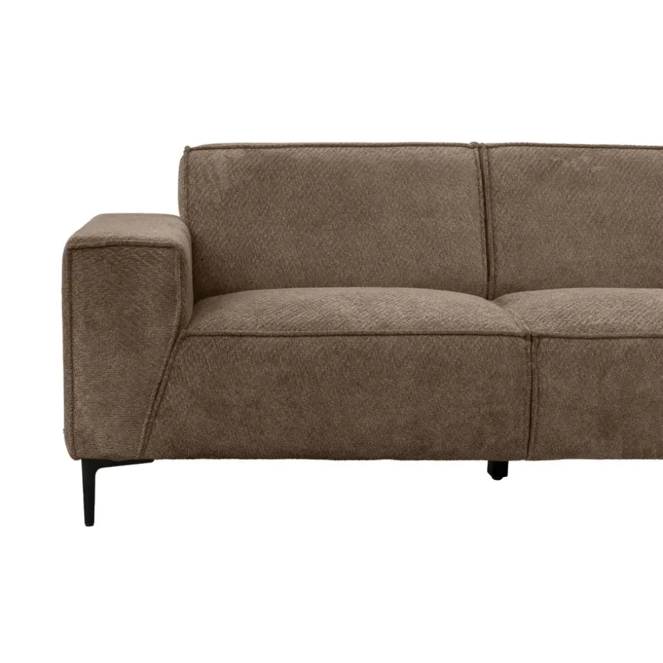 Hoekbank Romy rechts - stof Egon - taupe