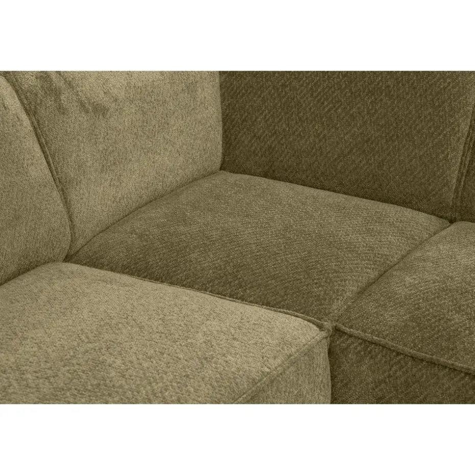 Hoekbank Romy rechts - stof Egon - groen