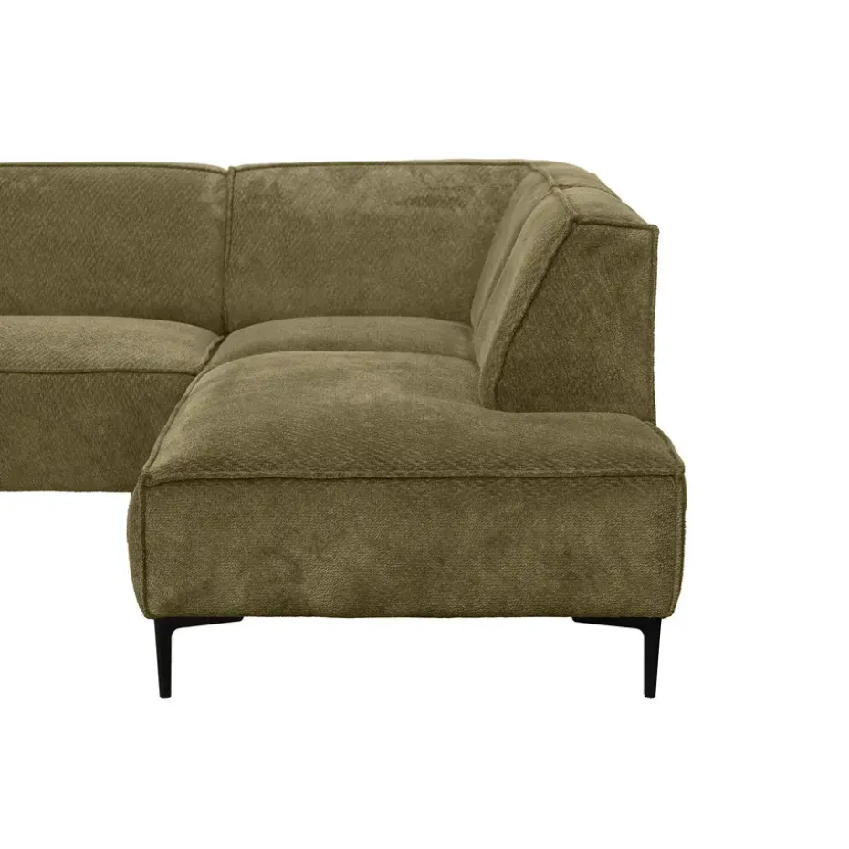 Hoekbank Romy rechts - stof Egon - groen