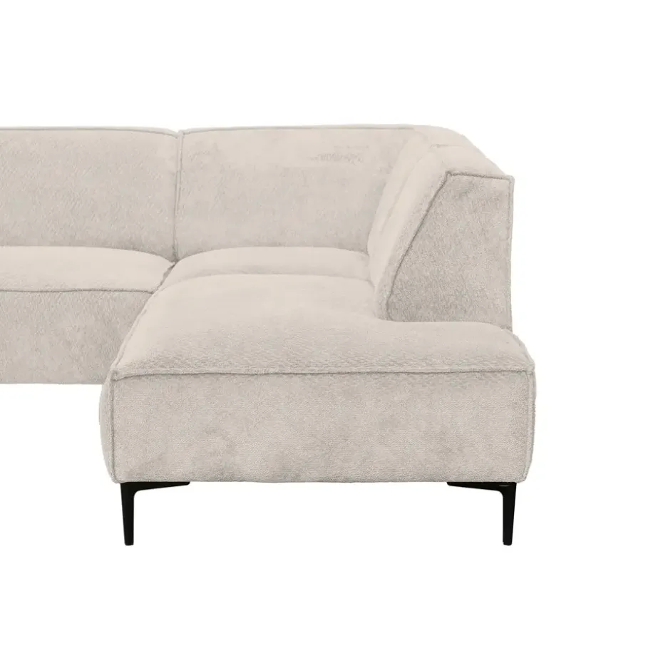 Hoekbank Romy rechts - stof Egon - beige