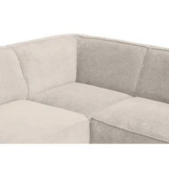 Hoekbank Romy rechts - stof Egon - beige