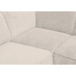 Hoekbank Romy rechts - stof Egon - beige