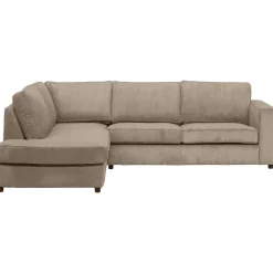 Hoekbank Stuttgart links - taupe
