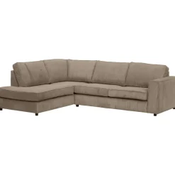 Hoekbank Stuttgart links - taupe
